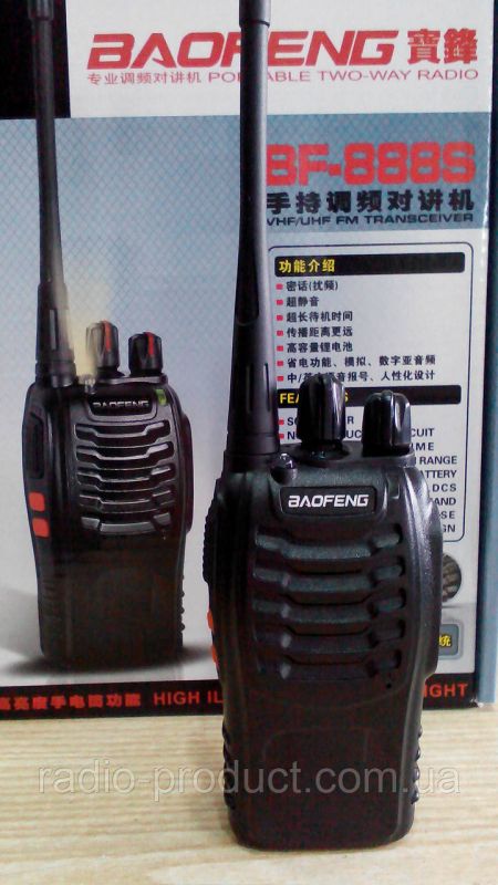 Рация, радиостанция Baofeng BF-888s UACRF