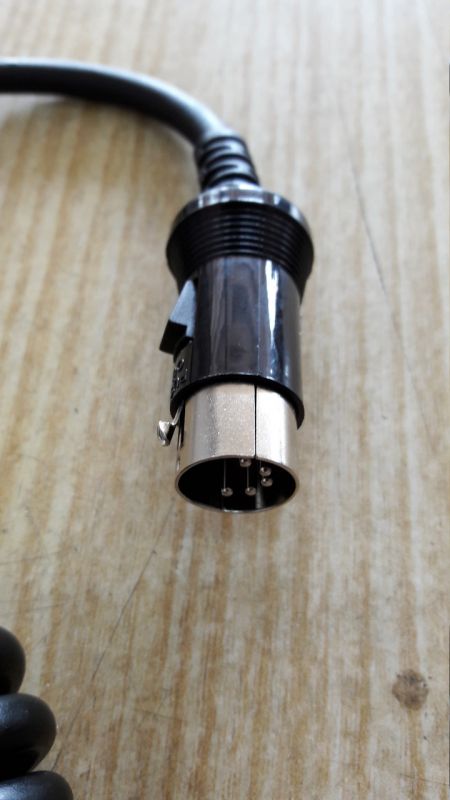 Тангента, микрофон для Midland Alan 100+/199A 5pin
