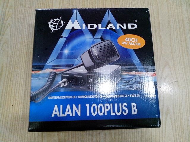 Midland Alan 100 Plus B, рация, радиостанция, оригинал