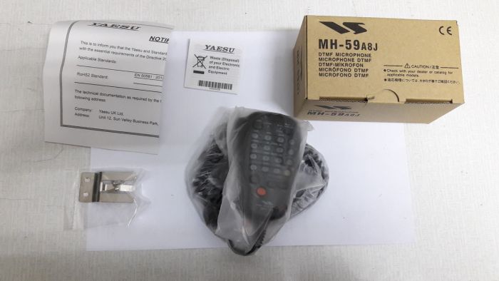 Yaesu MH-59A8J DTMF-микрофон, тангента
