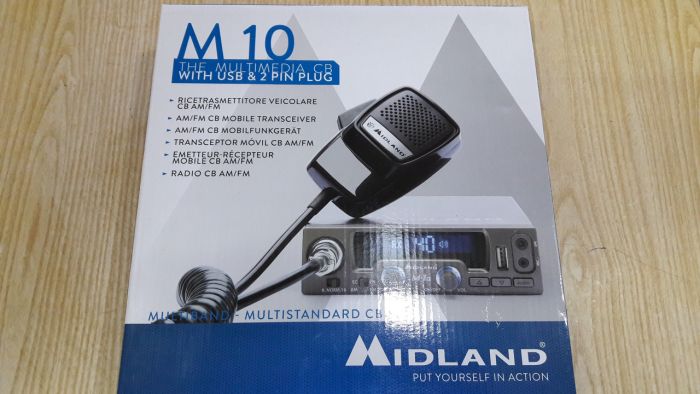 Радиостанция MIDLAND M-10 USB, Си-Би рация