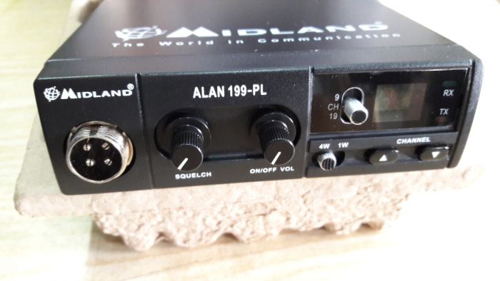 Midland Alan 199, рация, радиостанция, гар. 12 мес.