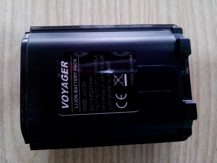 АКБ для раций Voyager UV1-DX (KYD IP-VU1A), 2300 mAh, Li-Ion