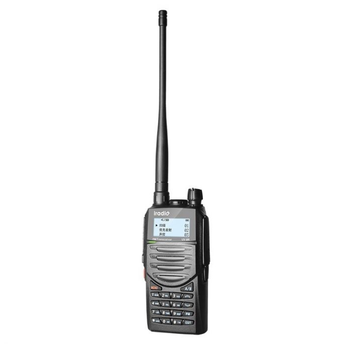iRadio UV-8R UV Dual Band Handheld Long Range Ham Radio