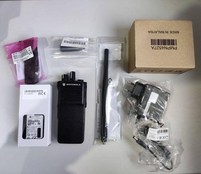 Motorola DP4401e VHF + AES 3000 mAh Li-ION MAX радіостанція портативна