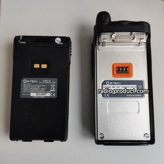 E-TECH NEP400 UHF радиостанція, рація портативна