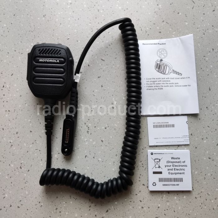 Motorola PMNN4140A виносний маніпулятор, тангенти (спікер + мікрофон) для R7a/R7/IoN