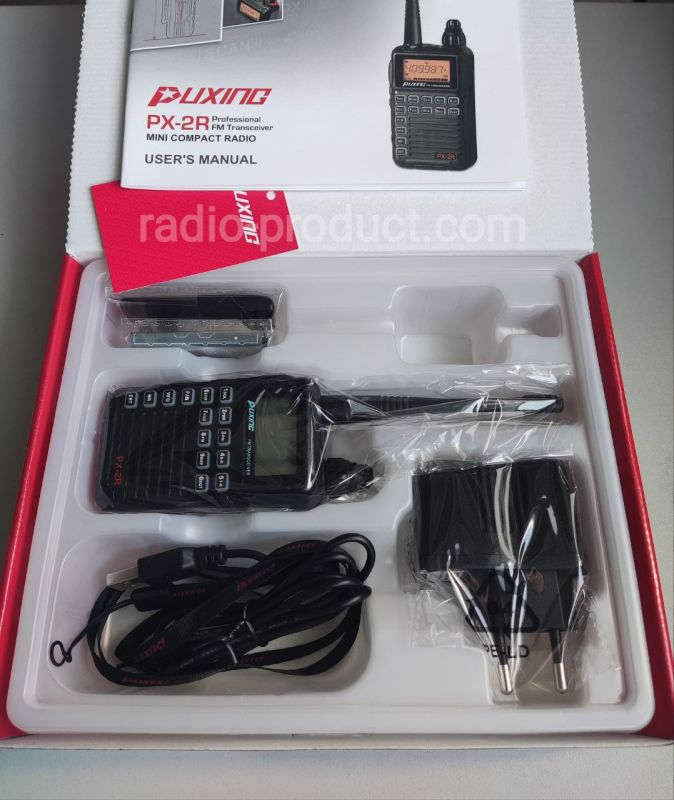 Puxing PX-2R U/v портативна рація, радіостанція  