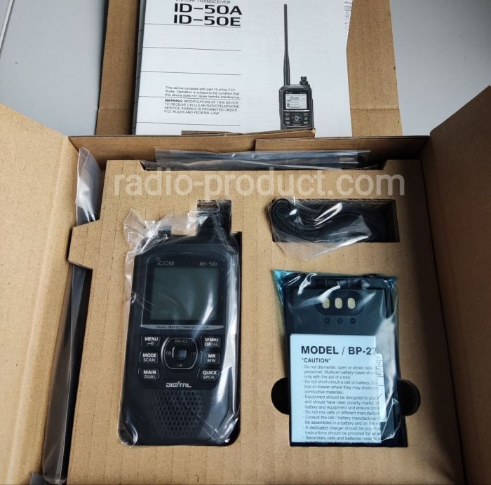 ICOM ID-50 D-Star рація, радіостанція портативна
