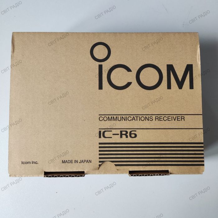 Icom IC-R6, сканирующий приёмник, JAPAN